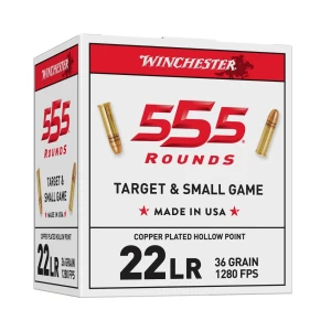 Amunicja .22LR WINCHESTER 36gr LHP   (PACK 555szt.)