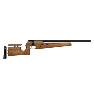 KARABIN  ANSCHUTZ 1761 MATCH START     kal..22LR  lufa 647mm,  spust 5061 M Target, bez przyrządów celow.  masa 3,7kg, kolba orzech, regulowana baka i stopka