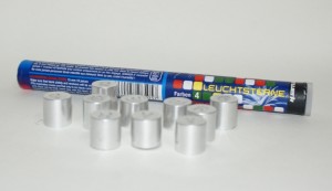 Raca - rakietka pistoletowa aluminiowa świecąca - Leuchsterne